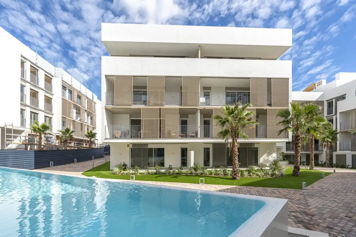 Vista exterior de Apartament en venda en Jávea / Xàbia amb Aire condicionat, Terrassa i Traster