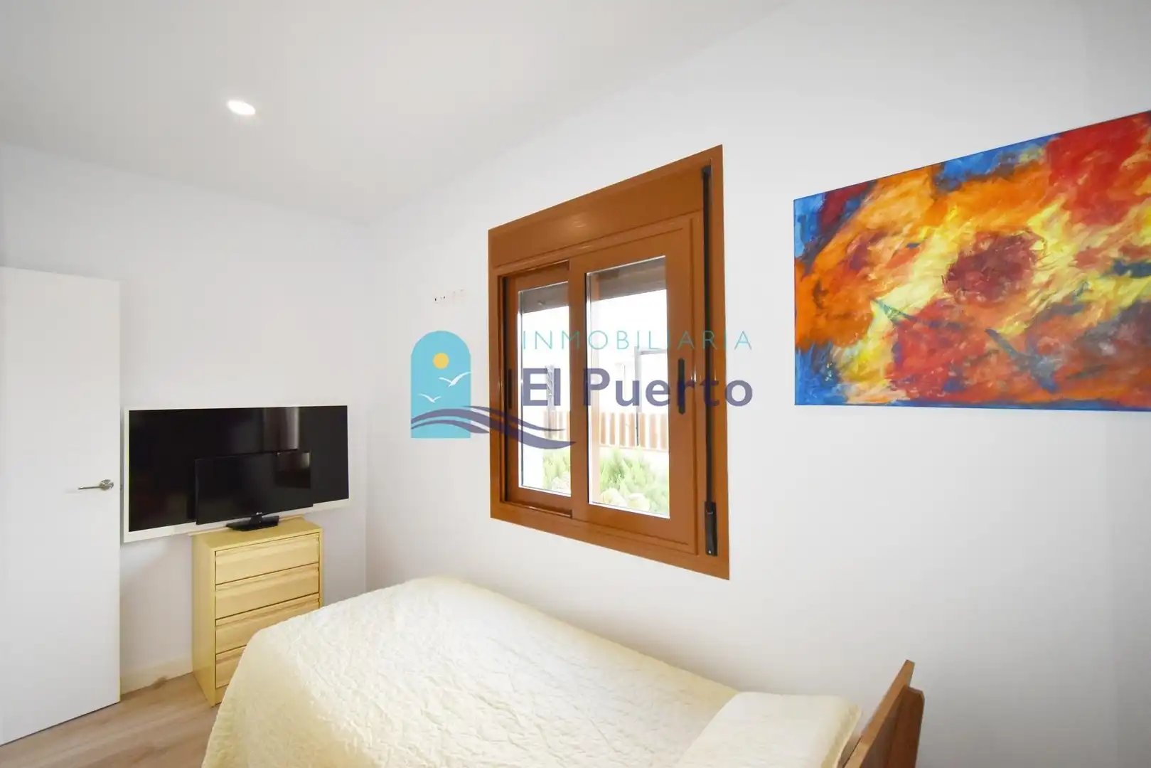 Dormitori de Apartament en venda en Mazarrón amb Aire condicionat, Calefacció i Jardí privat