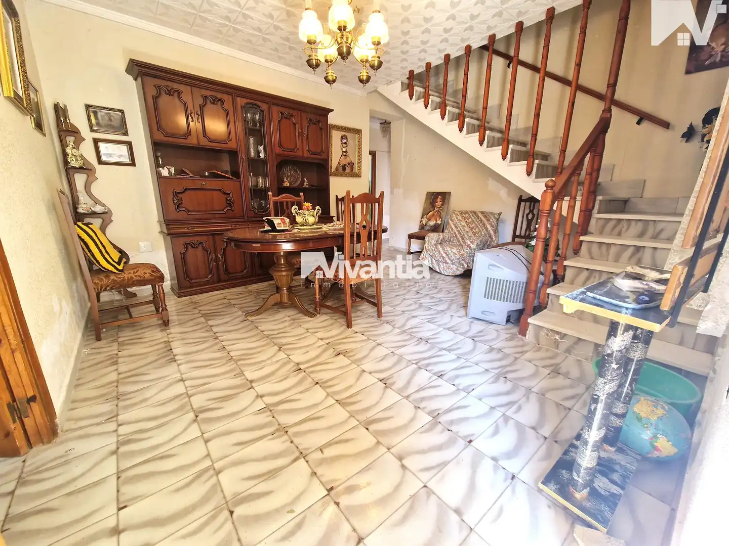 Sala de estar de Casa o chalet en venta en Lorca con Terraza, Trastero y Amueblado