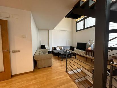 Living room of Flat for sale in  Barcelona Capital  with Heating