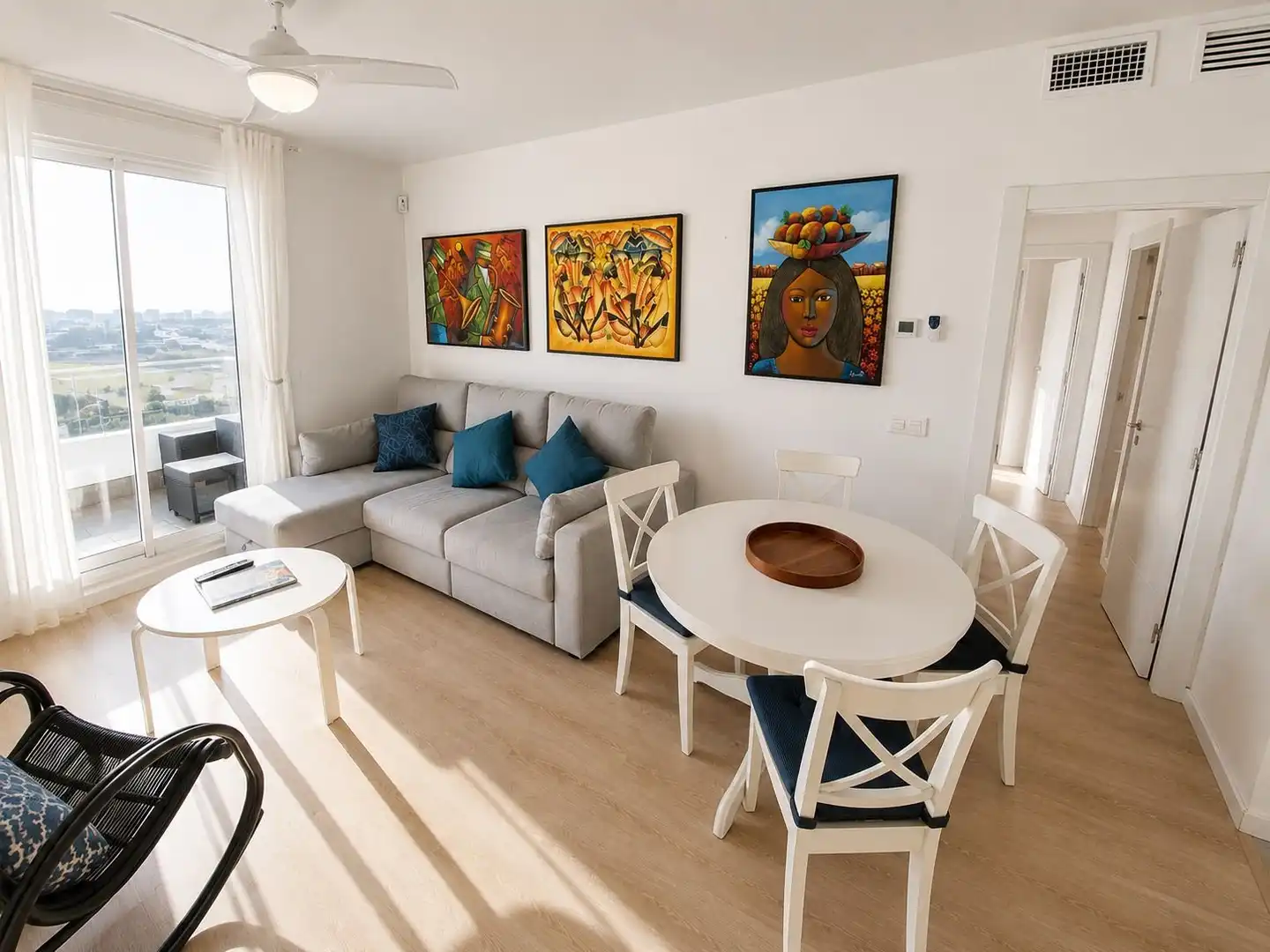 Living room of Apartments for rent in Marbella  with Air Conditioner, Heating and Terrace