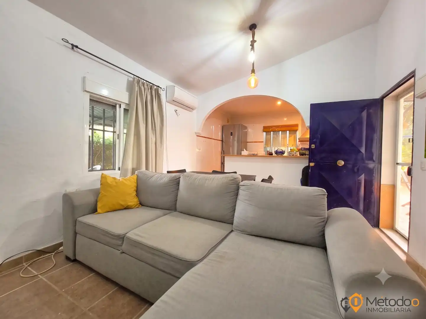 Living room of Houses for sale in La Rinconada  with Air Conditioner, Private garden and Swimming Pool