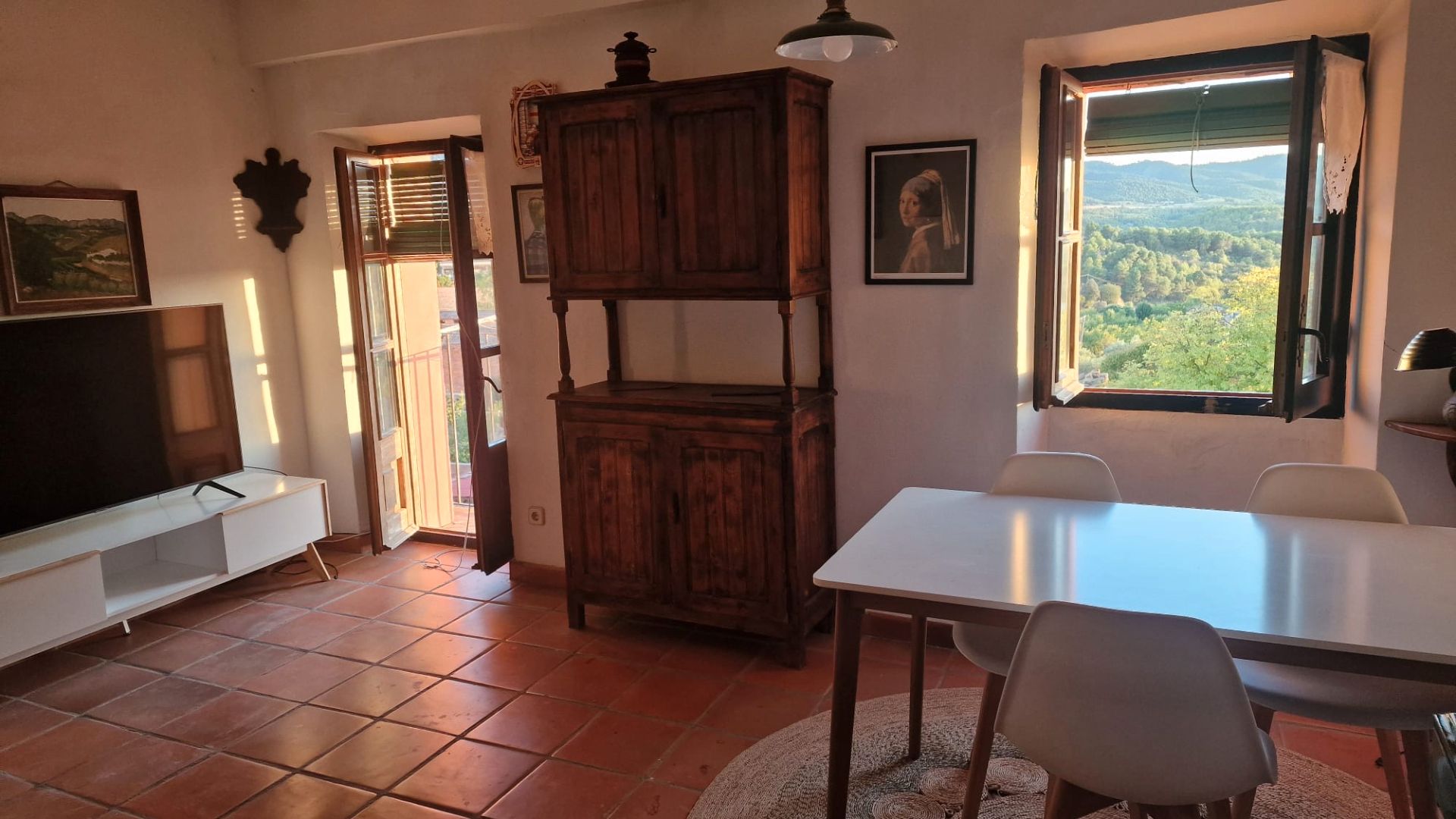 Dining room of Flat to rent in El Vilosell  with Furnished