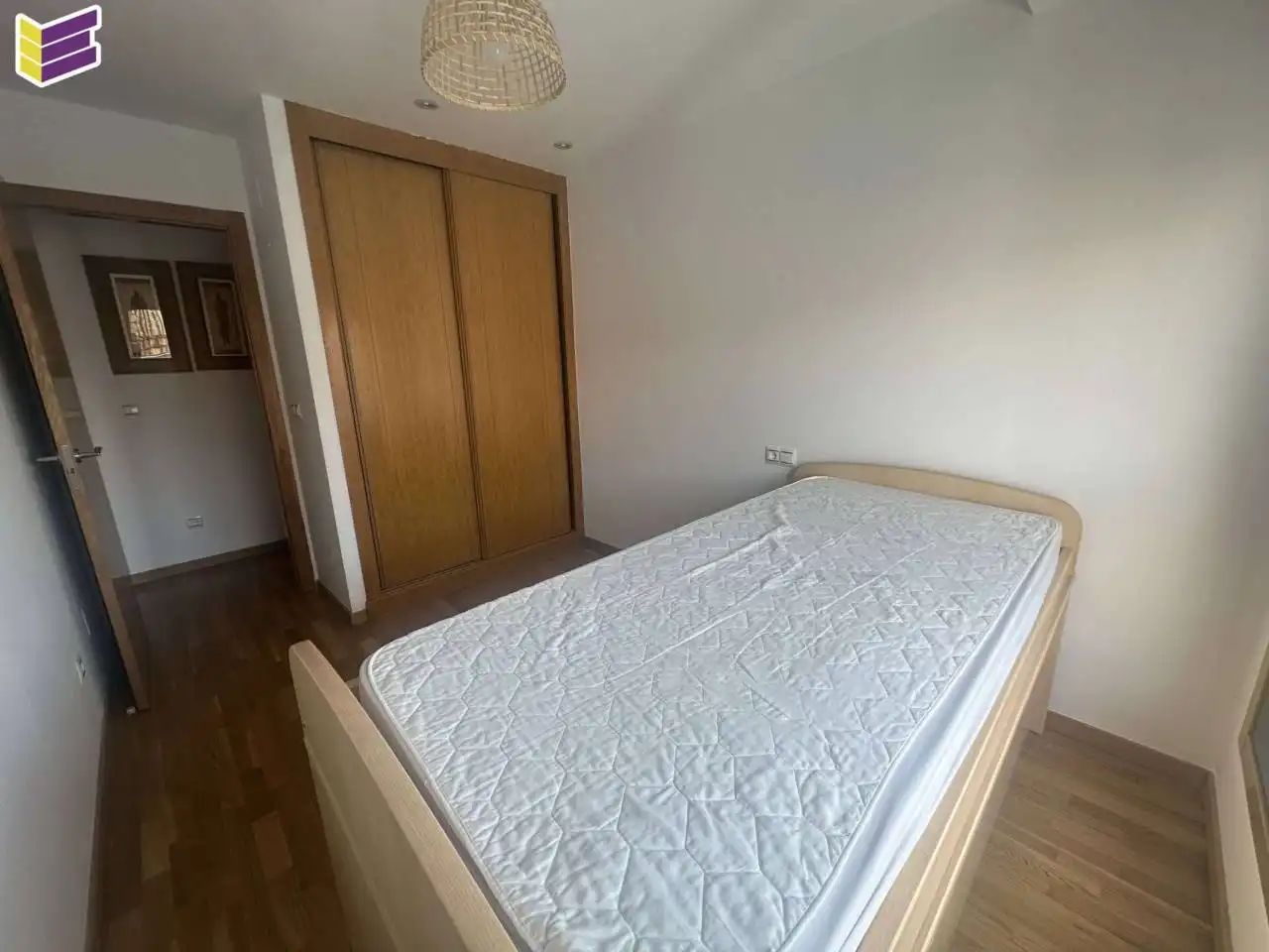 Schlafzimmer von Wohnung zur Miete in O Porriño   mit Heizung, Abstellraum und Möbliert