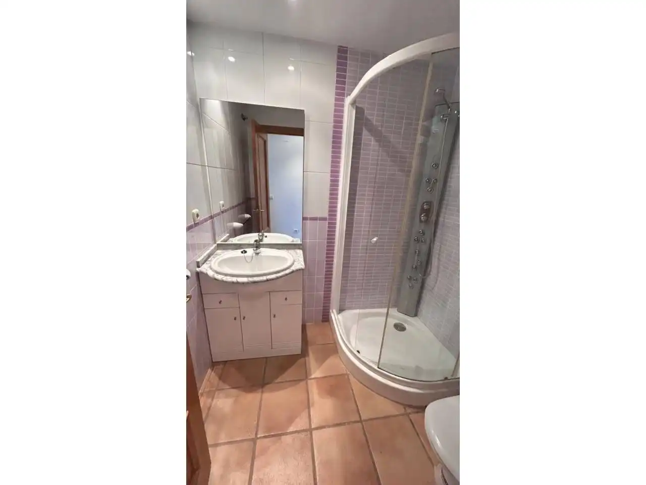 Baño de Apartamento en venta en San Jorge / Sant Jordi con Terraza, Amueblado y Alarma