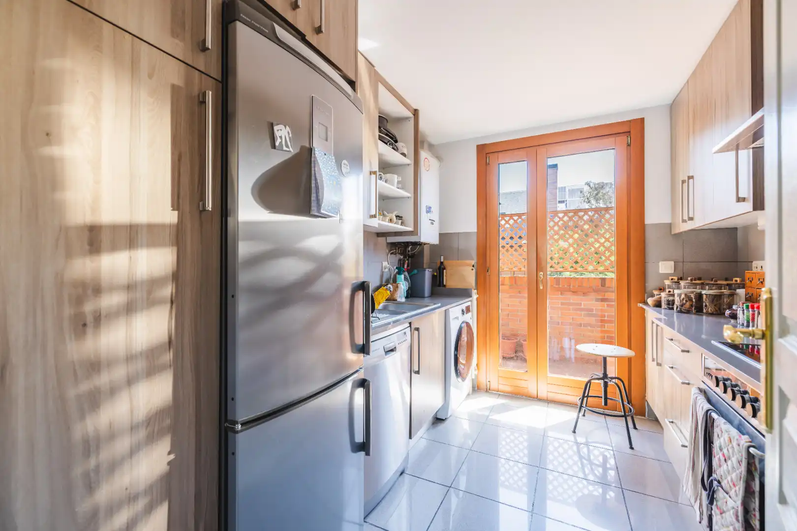 Küche von Wohnung zum Verkauf in Las Rozas de Madrid mit Klimaanlage, Heizung und Gemeinschaftspool