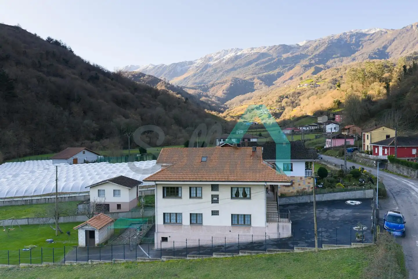 Exterior view of Houses for sale in Morcín  with Heating, Private garden and Terrace