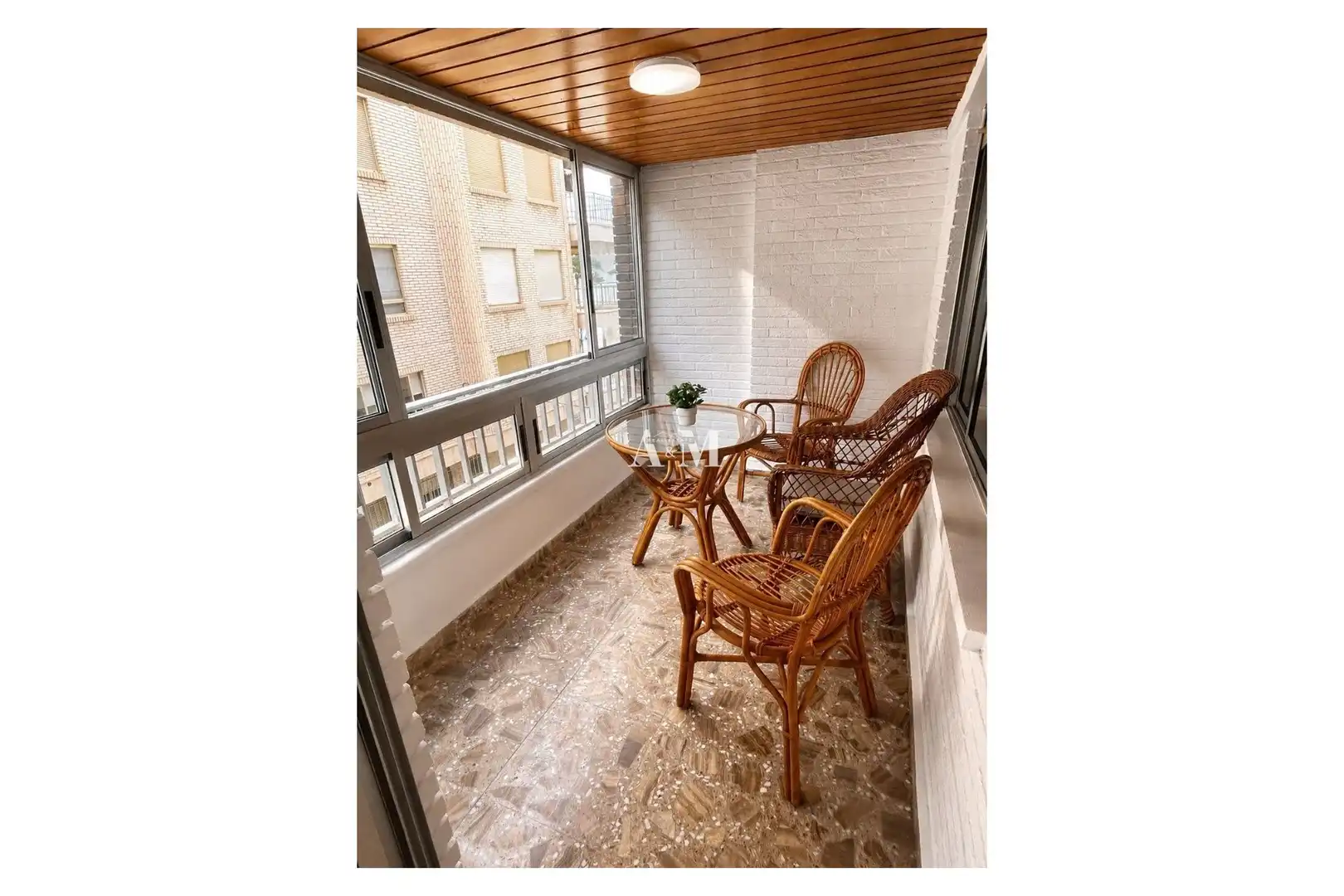 Terrasse von Wohnung zur Miete in Torrevieja mit Klimaanlage, Heizung und Terrasse