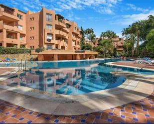 Exterior view of Apartment to rent in Marbella  with Air Conditioner, Terrace and Swimming Pool