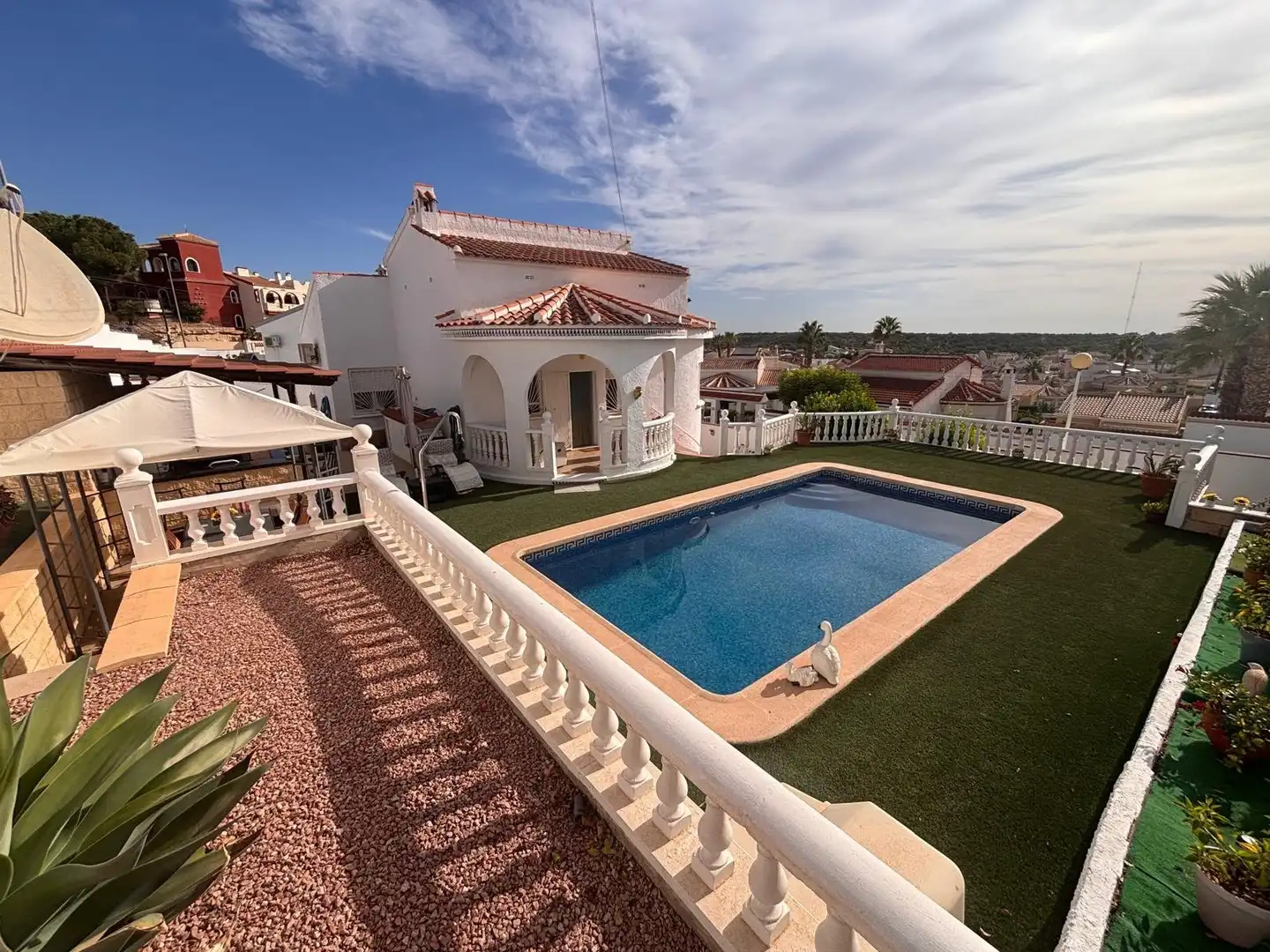 Swimming pool of Houses for sale in Ciudad Quesada
