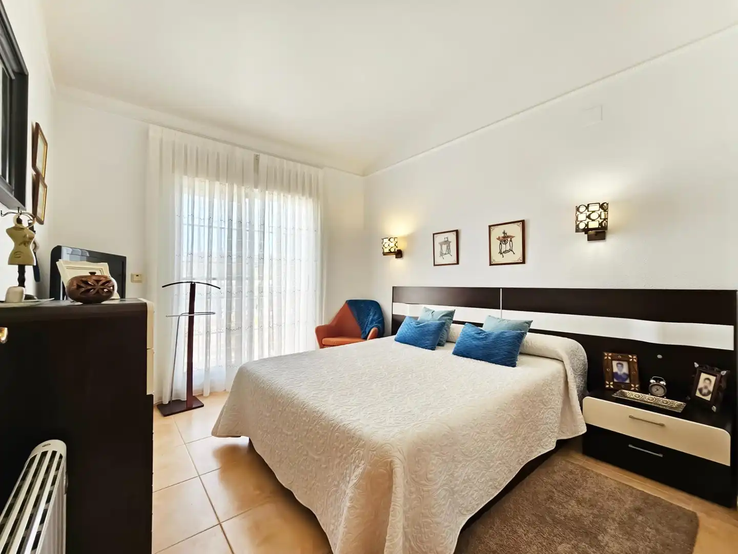 Bedroom of Houses for sale in Santa Pola  with Air Conditioner, Private garden and Terrace
