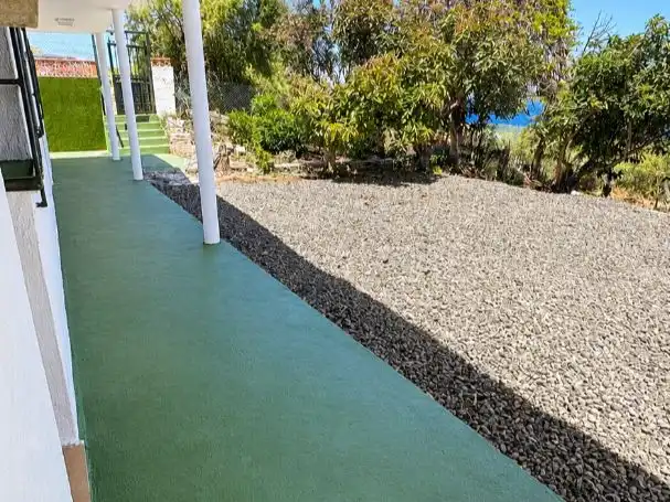 Terrace of Houses for rent in Puntallana  with Private garden, Terrace and Furnished