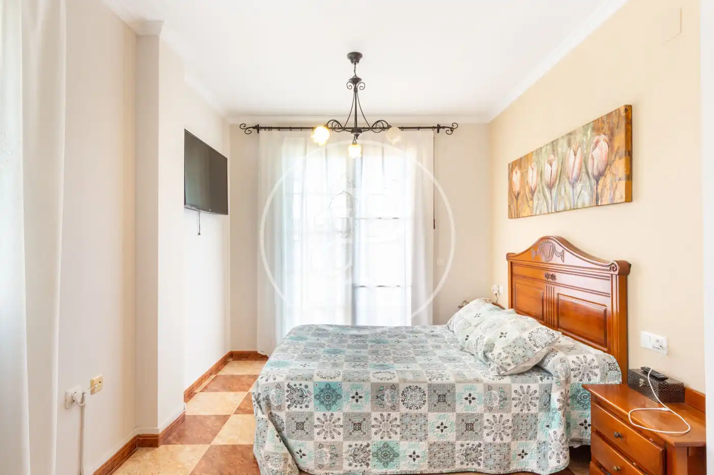 Habitación de Casa adosada en venta en Burriana / Borriana con Calefacción, Jardín privado y Terraza