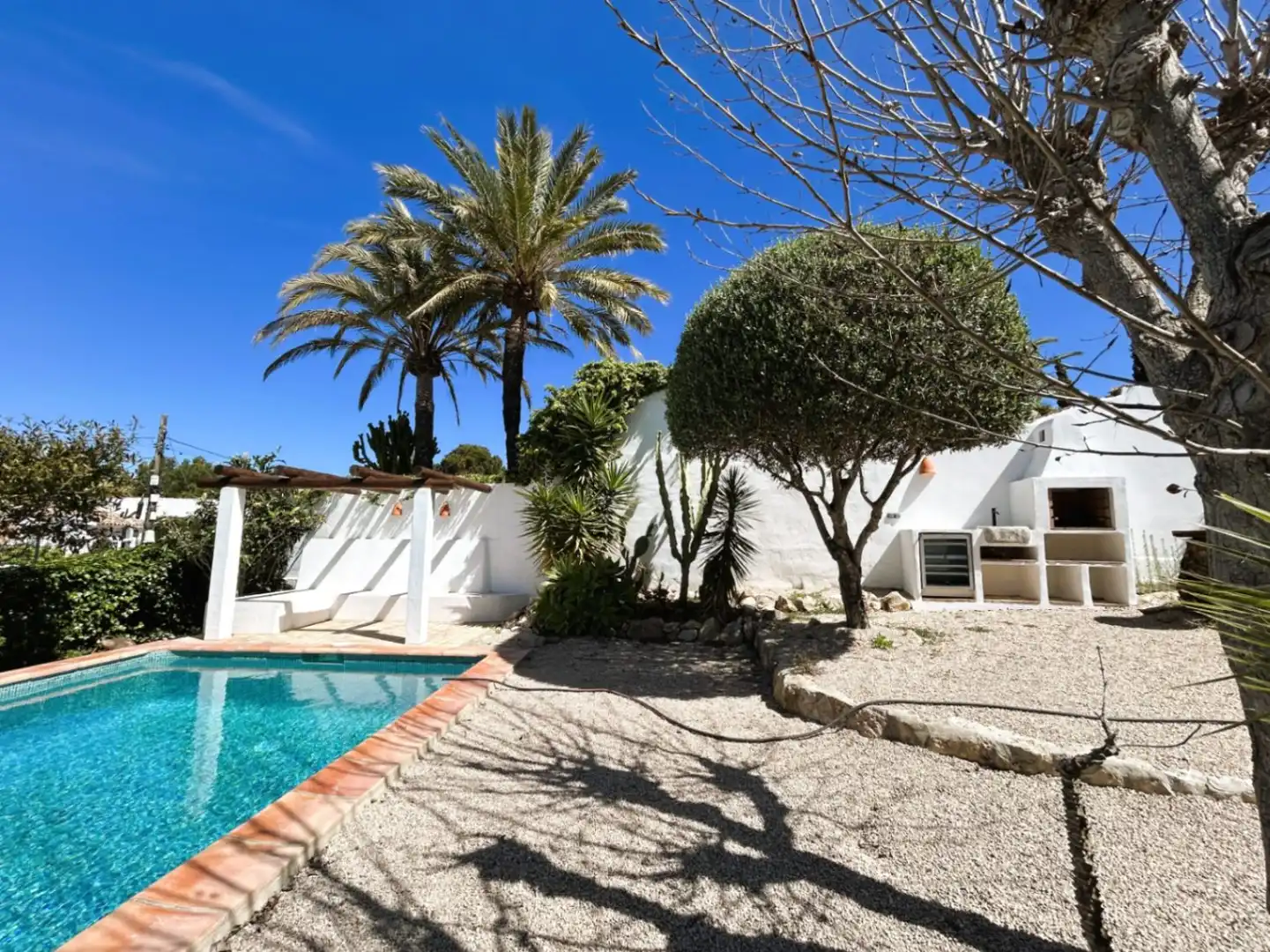 Garden of Houses for sale in Jávea / Xàbia  with Air Conditioner, Heating and Terrace