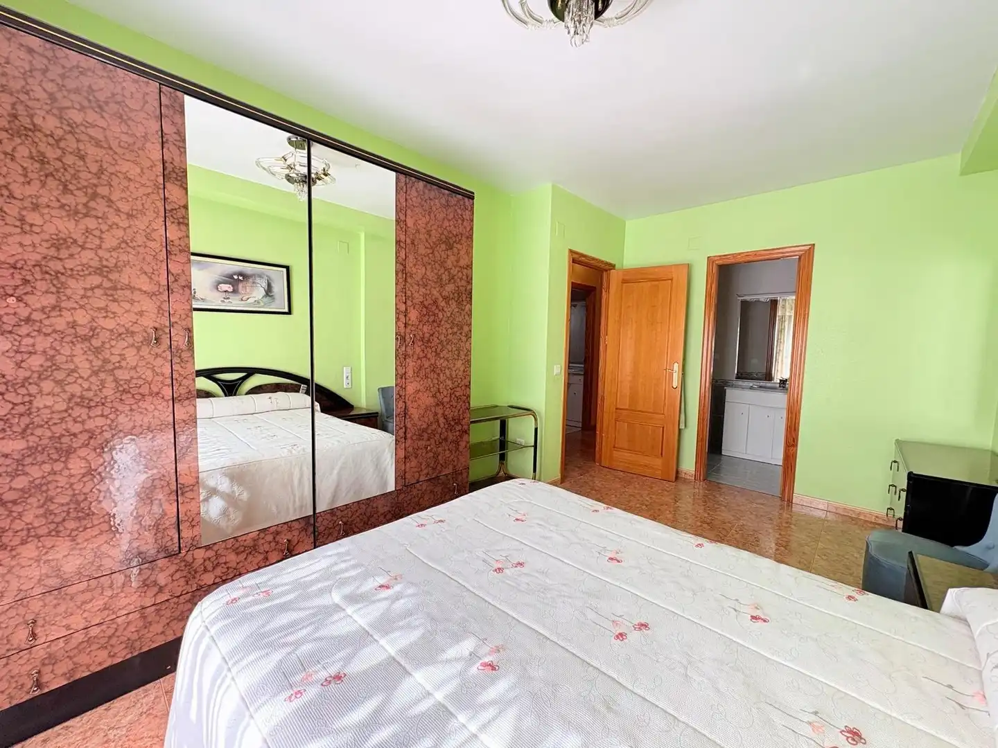 Schlafzimmer von Wohnung zum Verkauf in Albal mit Klimaanlage, Abstellraum und Balkon