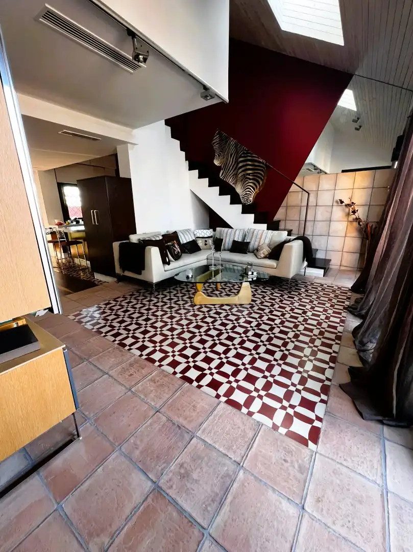 Sala de estar de Ático en venta en Totana con Aire acondicionado, Calefacción y Parquet