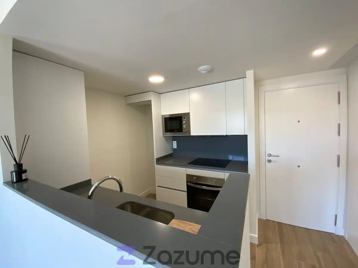 Kitchen of Flat for rent in Valencia  with Air Conditioner, Heating and Private garden