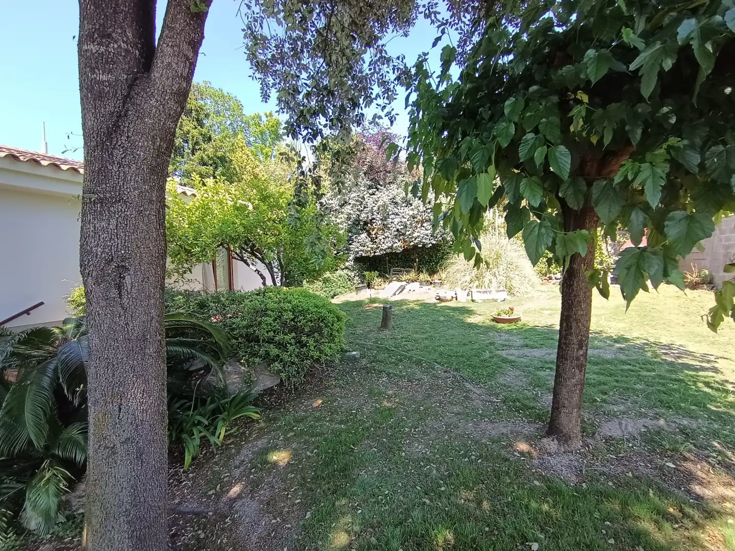 Jardí de Casa o xalet de lloguer en Girona amb Calefacció, Terrassa i Piscina