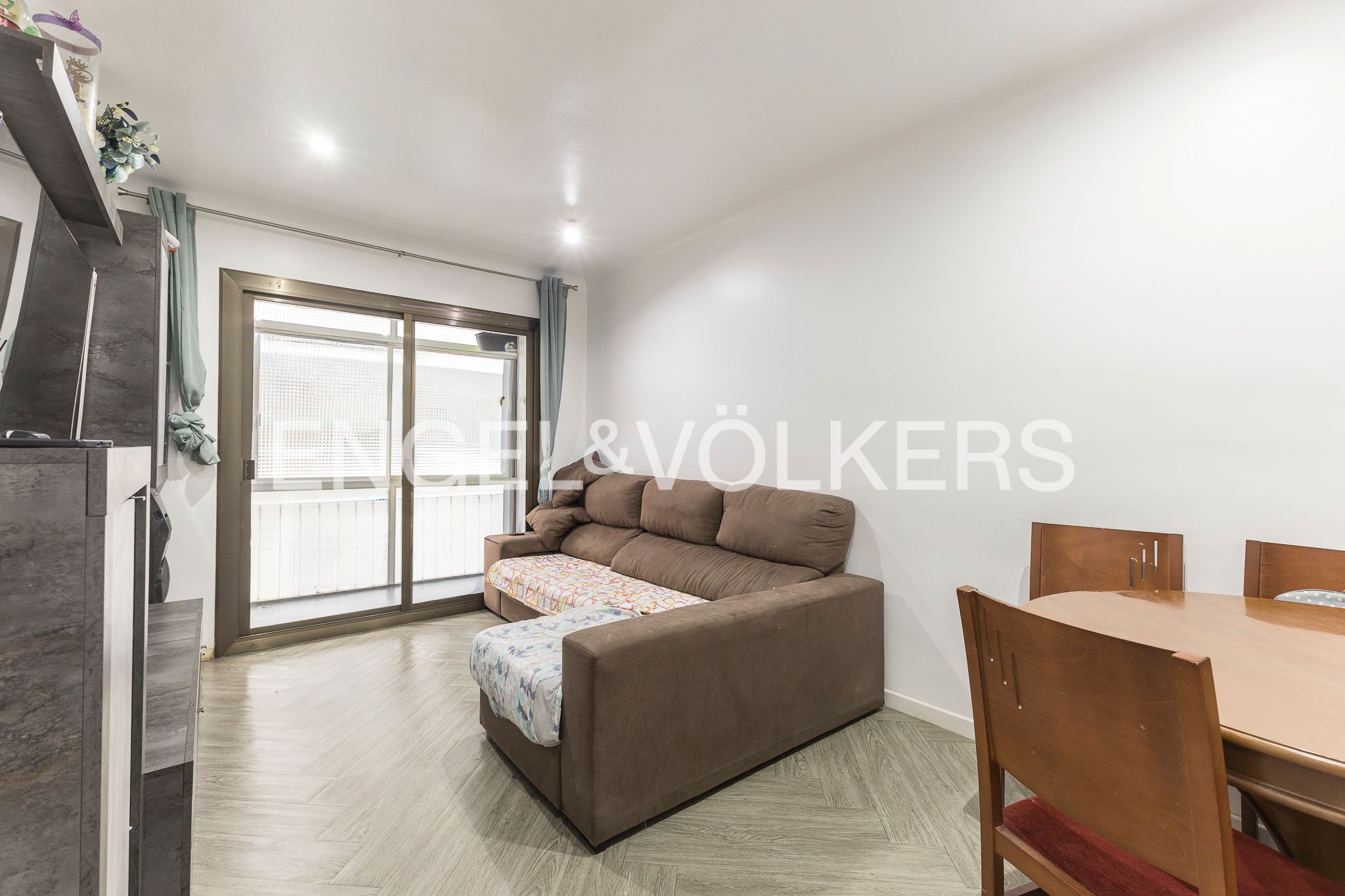 Sala d'estar de Pis en venda en  Barcelona Capital amb Calefacció i Balcó