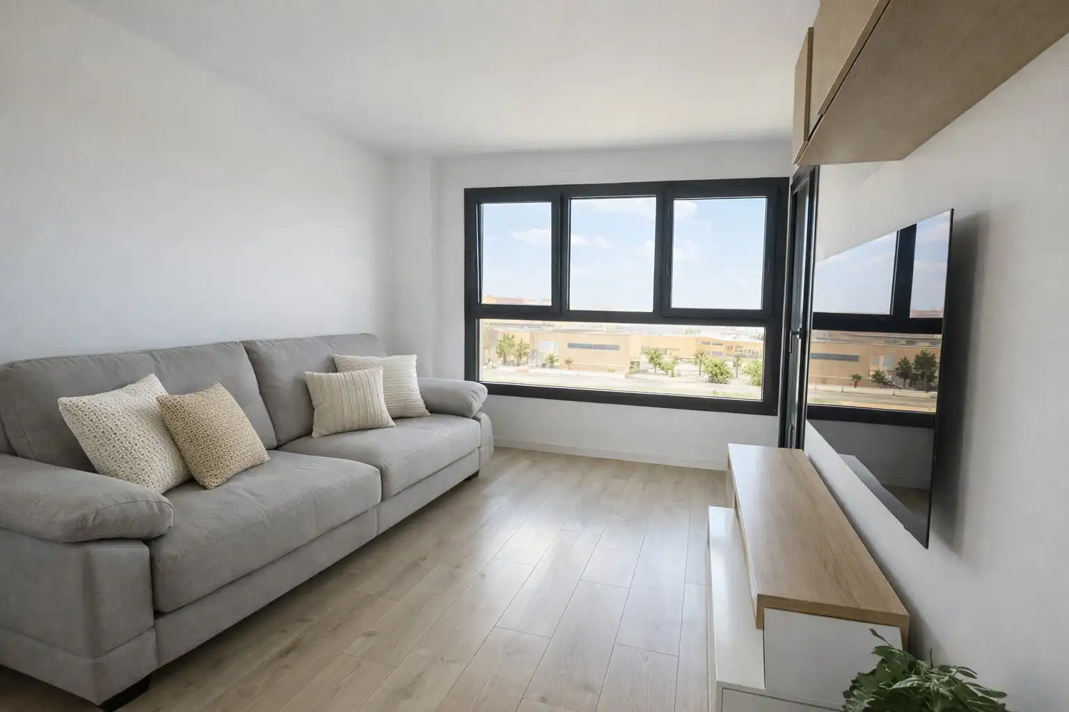 Sala de estar de Piso en venta en Valencia con Aire acondicionado, Calefacción y Jardín privado