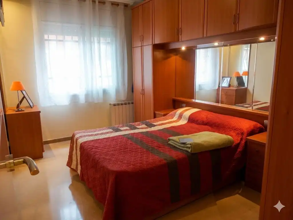 Bedroom of Flat for sale in Rubí  with Air Conditioner and Furnished