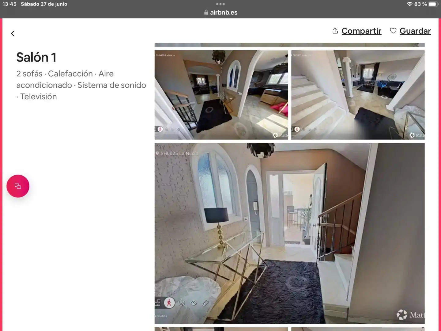Schlafzimmer von Wohnung zum Verkauf in La Nucia mit Klimaanlage und Balkon