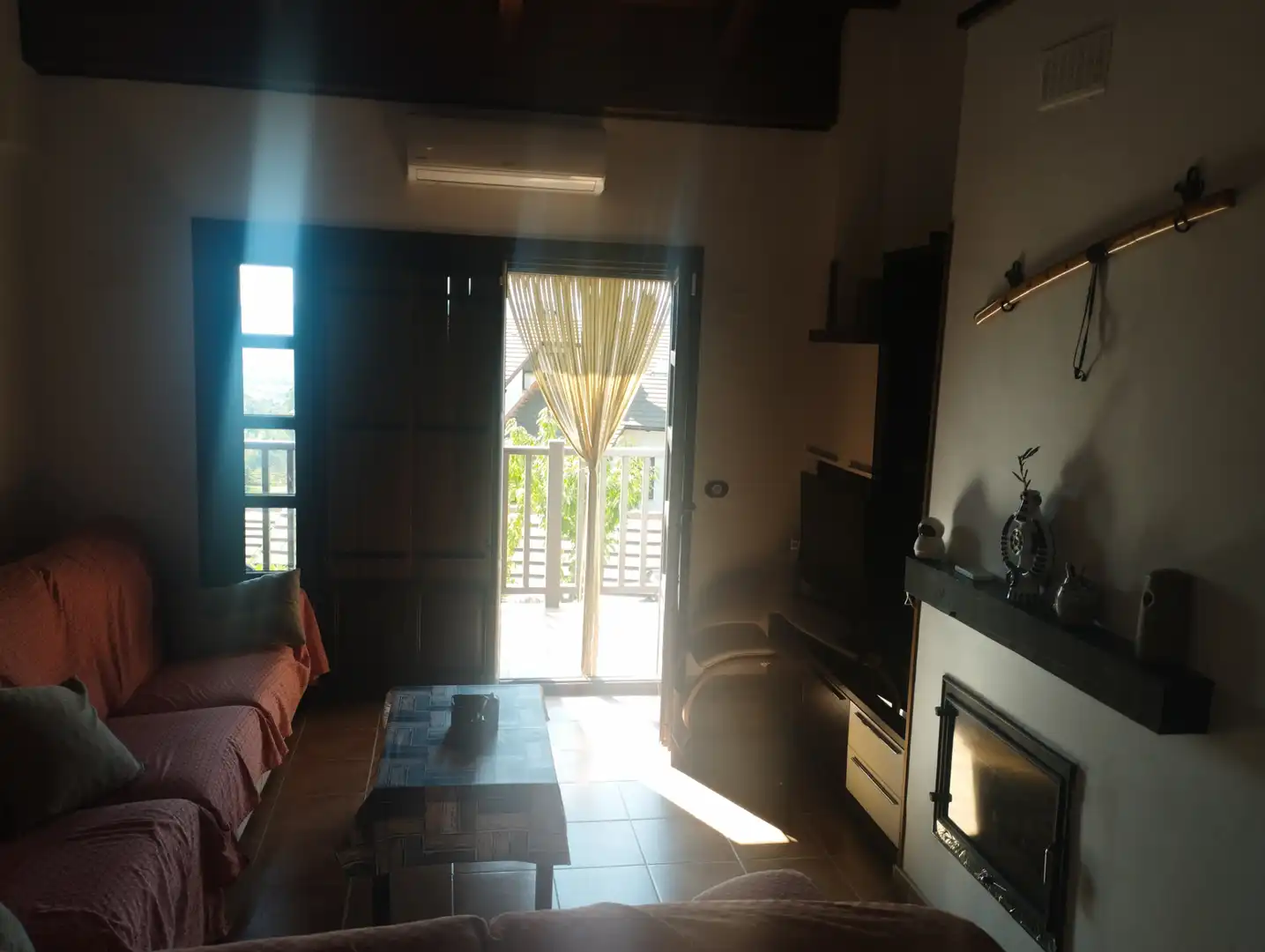 Sala de estar de Dúplex en venta en Jaca con Aire acondicionado, Calefacción y Parquet