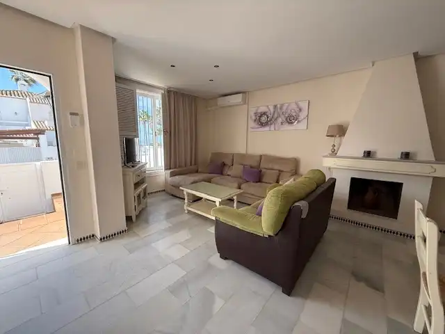 Living room of Detached homes for sale in Chiclana de la Frontera  with Air Conditioner, Heating and Terrace