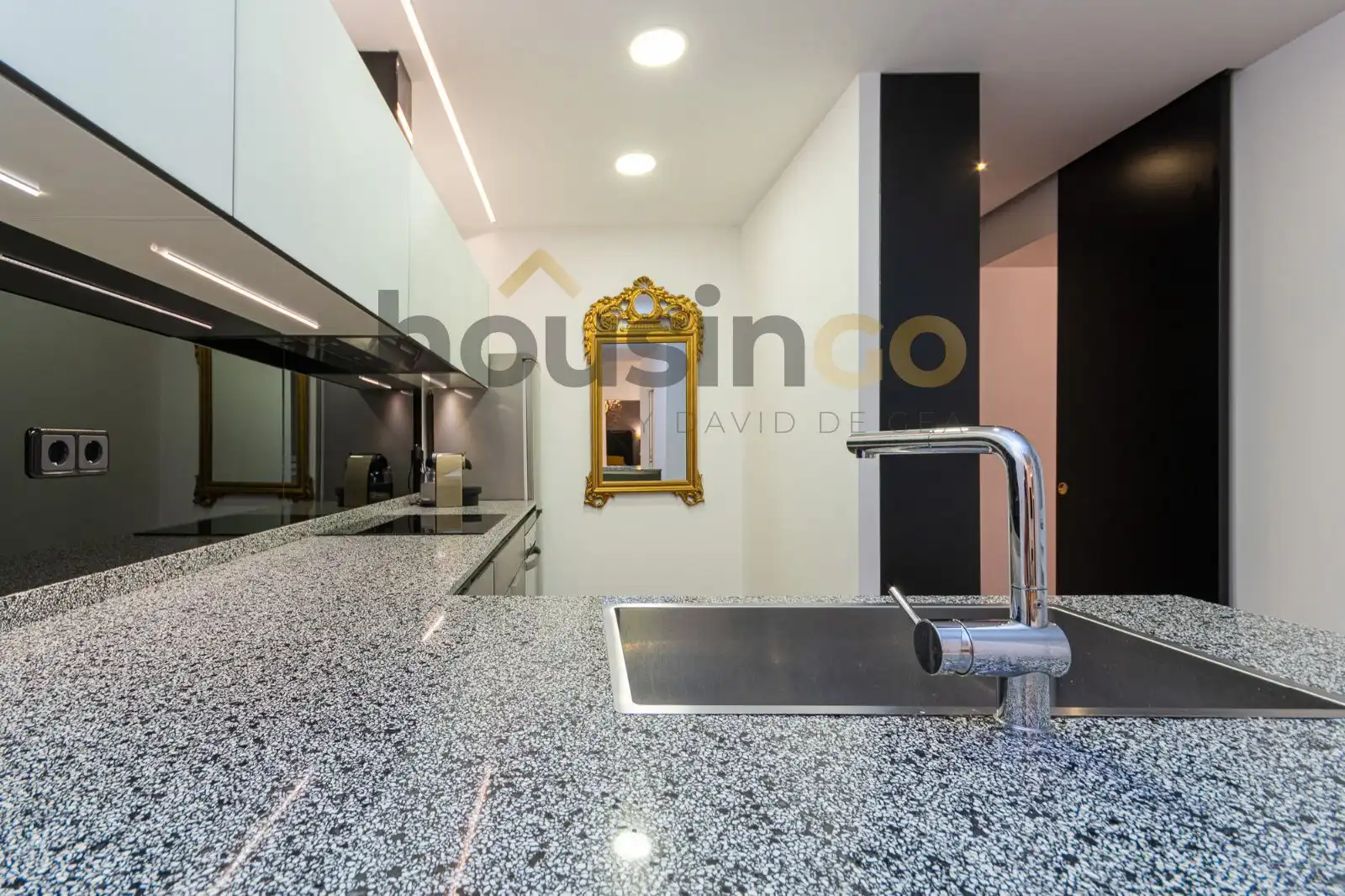 Küche von Wohnung zur Miete in Madrid mit Heizung und Möbliert