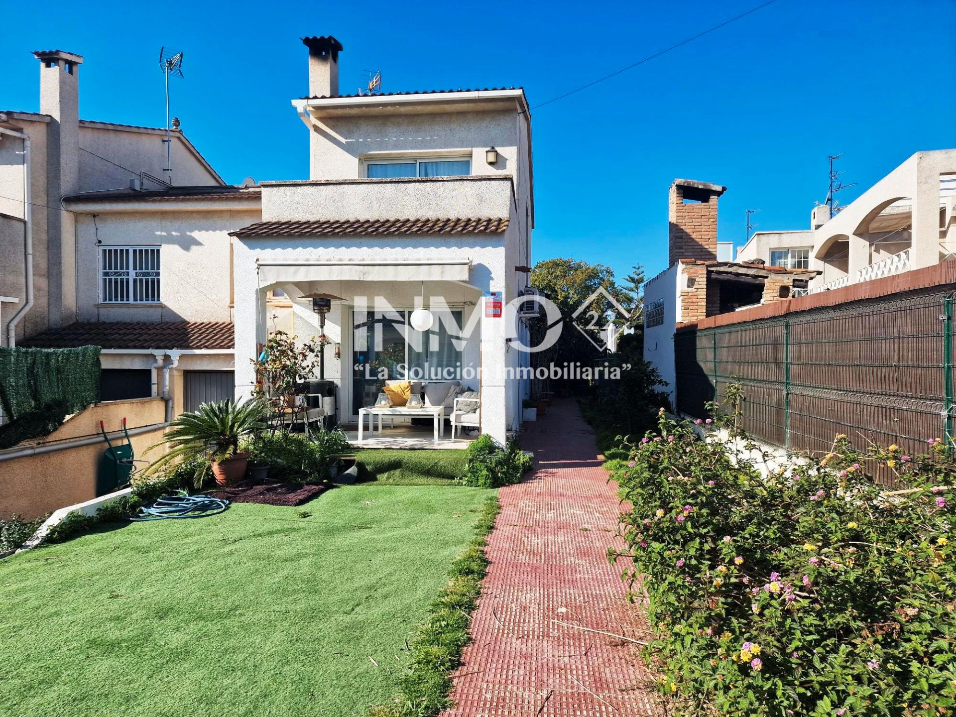 Garden of Single-family semi-detached for sale in Cambrils  with Air Conditioner, Heating and Private garden