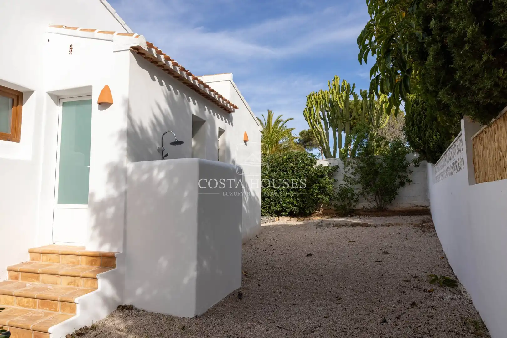Exterior view of Houses for sale in Jávea / Xàbia  with Air Conditioner, Private garden and Terrace