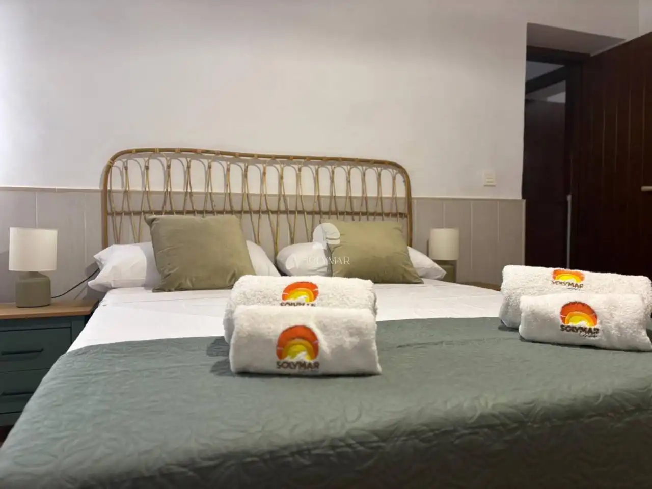 Schlafzimmer von Country house zur Miete in Vélez-Málaga mit Klimaanlage, Terrasse und Möbliert