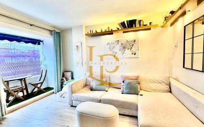 Living room of Duplex for sale in Sabadell  with Air Conditioner, Heating and Parquet flooring