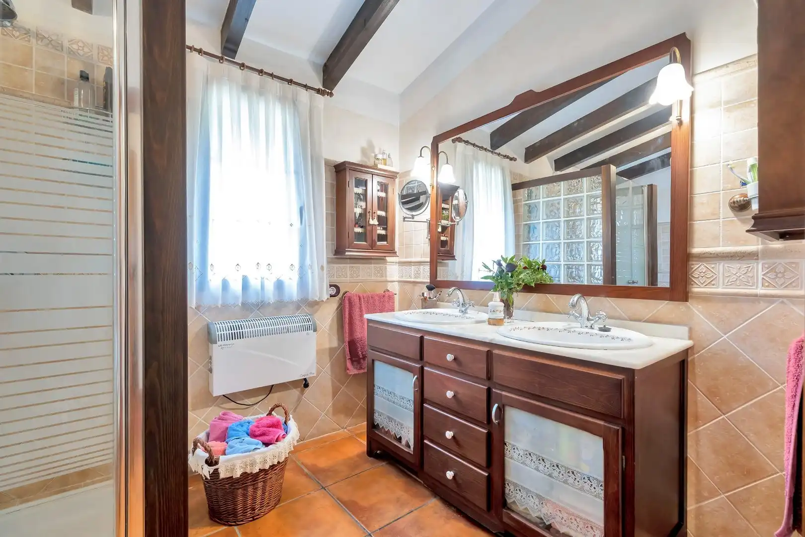 Baño de Casa o chalet en venta en Tibi con Calefacción, Jardín privado y Terraza