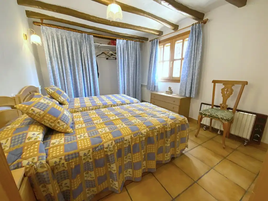 Bedroom of Houses for sale in Montanuy  with Private garden and Balcony