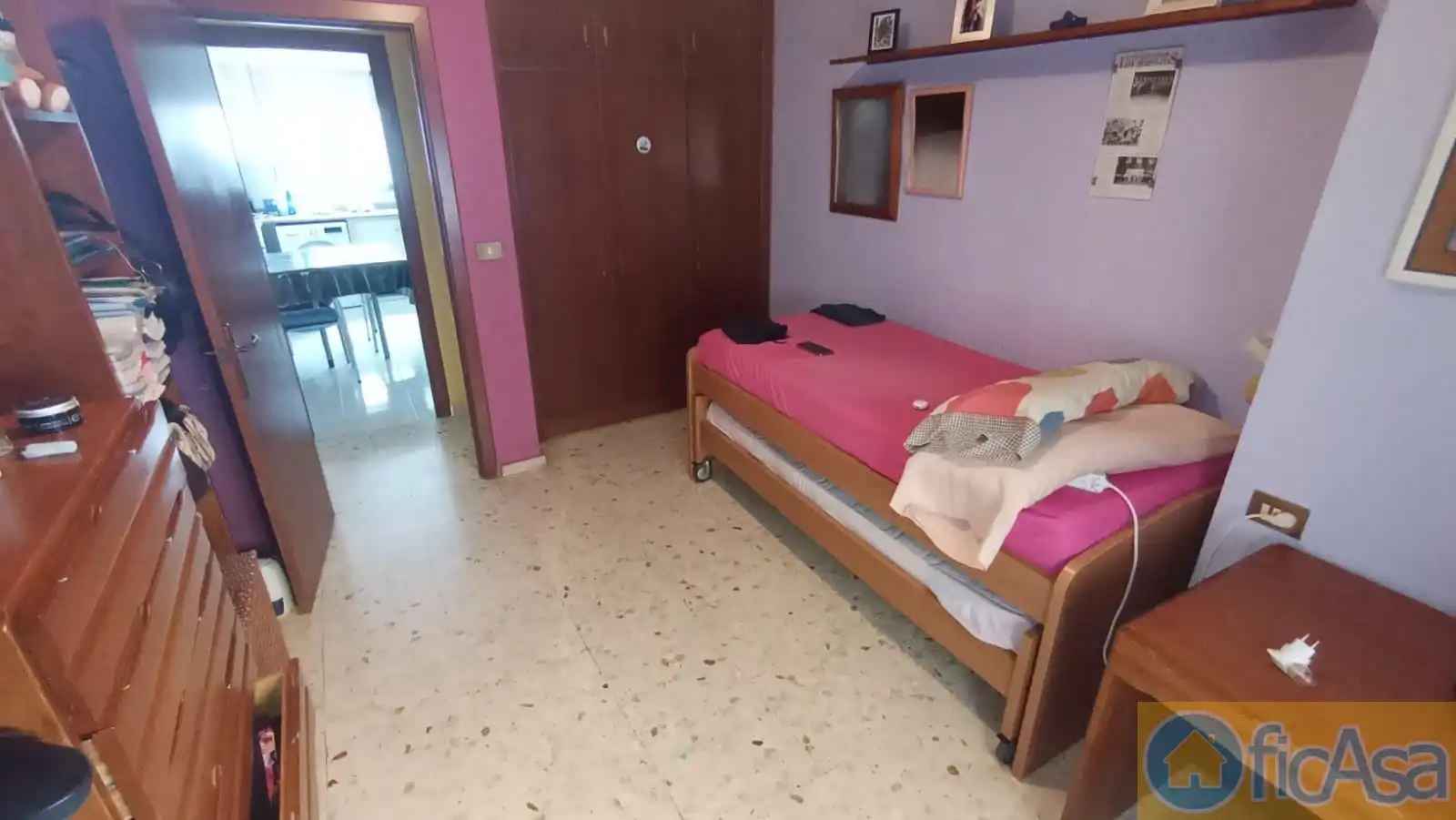 Habitación de Apartamento en venta en Castellón de la Plana / Castelló de la Plana con Aire acondicionado y Balcón