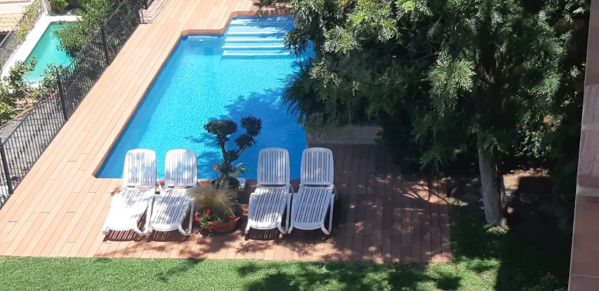 Piscina de Casa o chalet en venta en Málaga Capital con Jardín privado, Terraza y Piscina