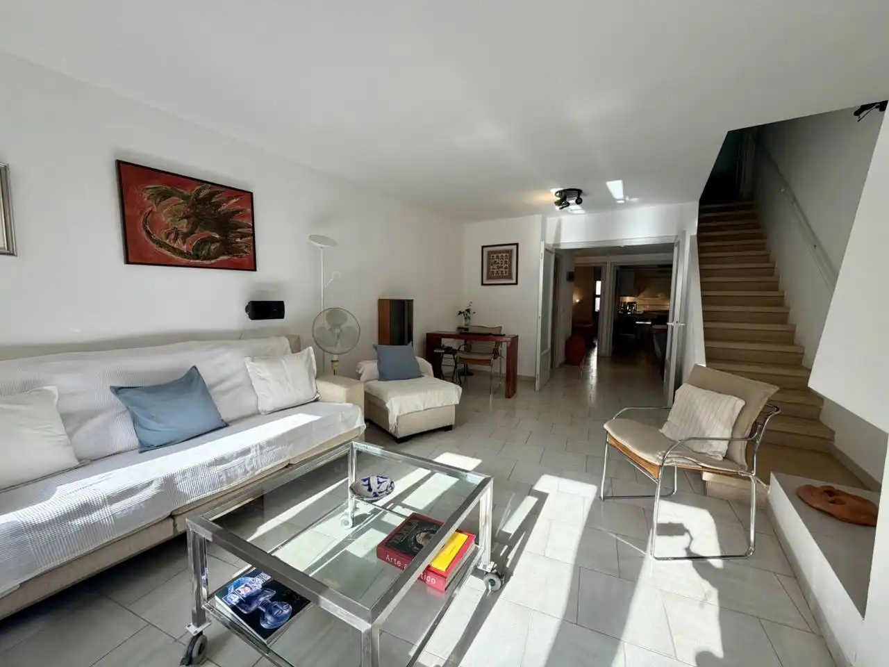 Sala d'estar de Casa o xalet en venda en Palafrugell amb Jardí privat