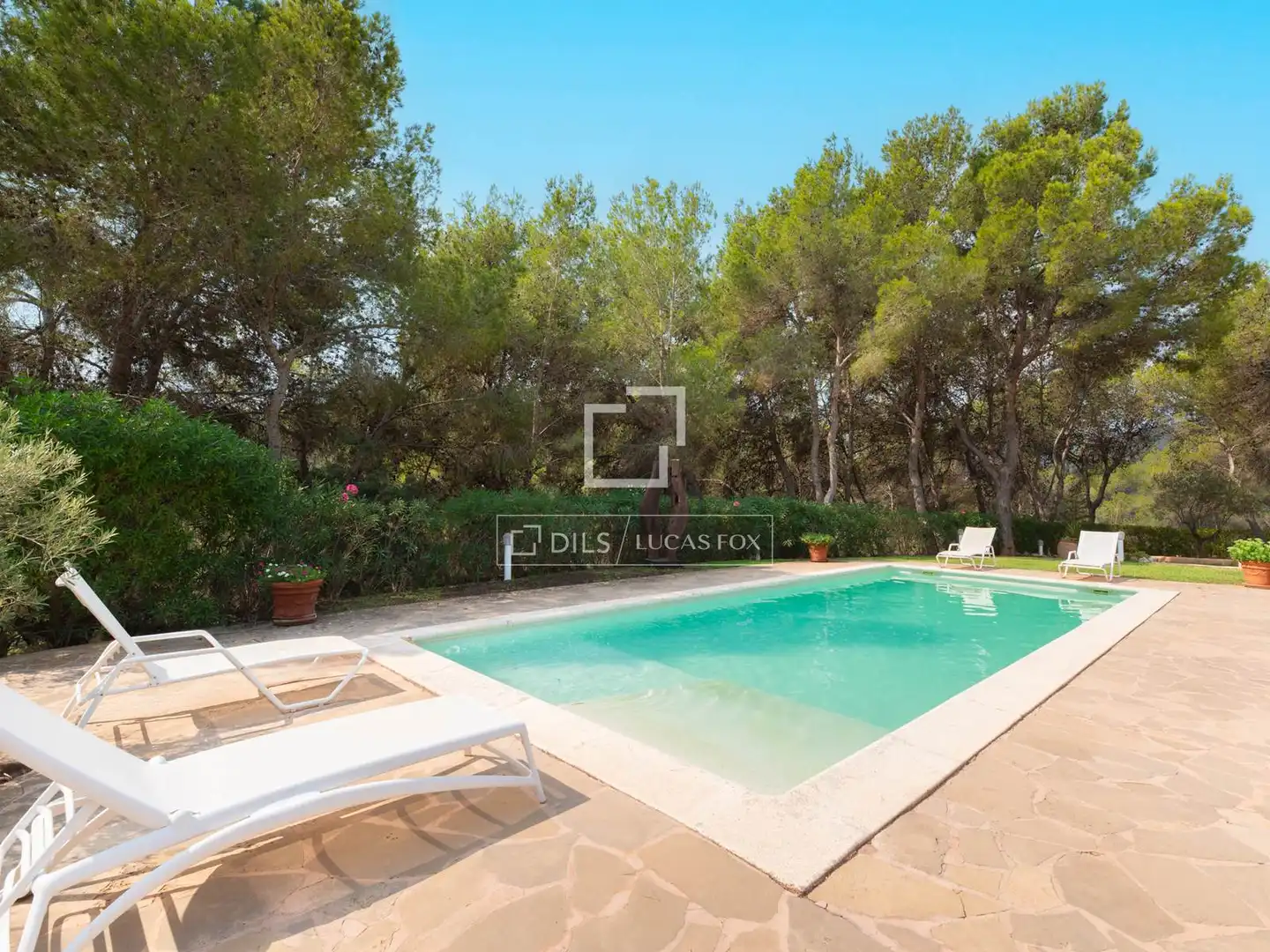 Jardín de Casa o chalet en venta en Sant Josep de sa Talaia con Calefacción, Jardín privado y Terraza