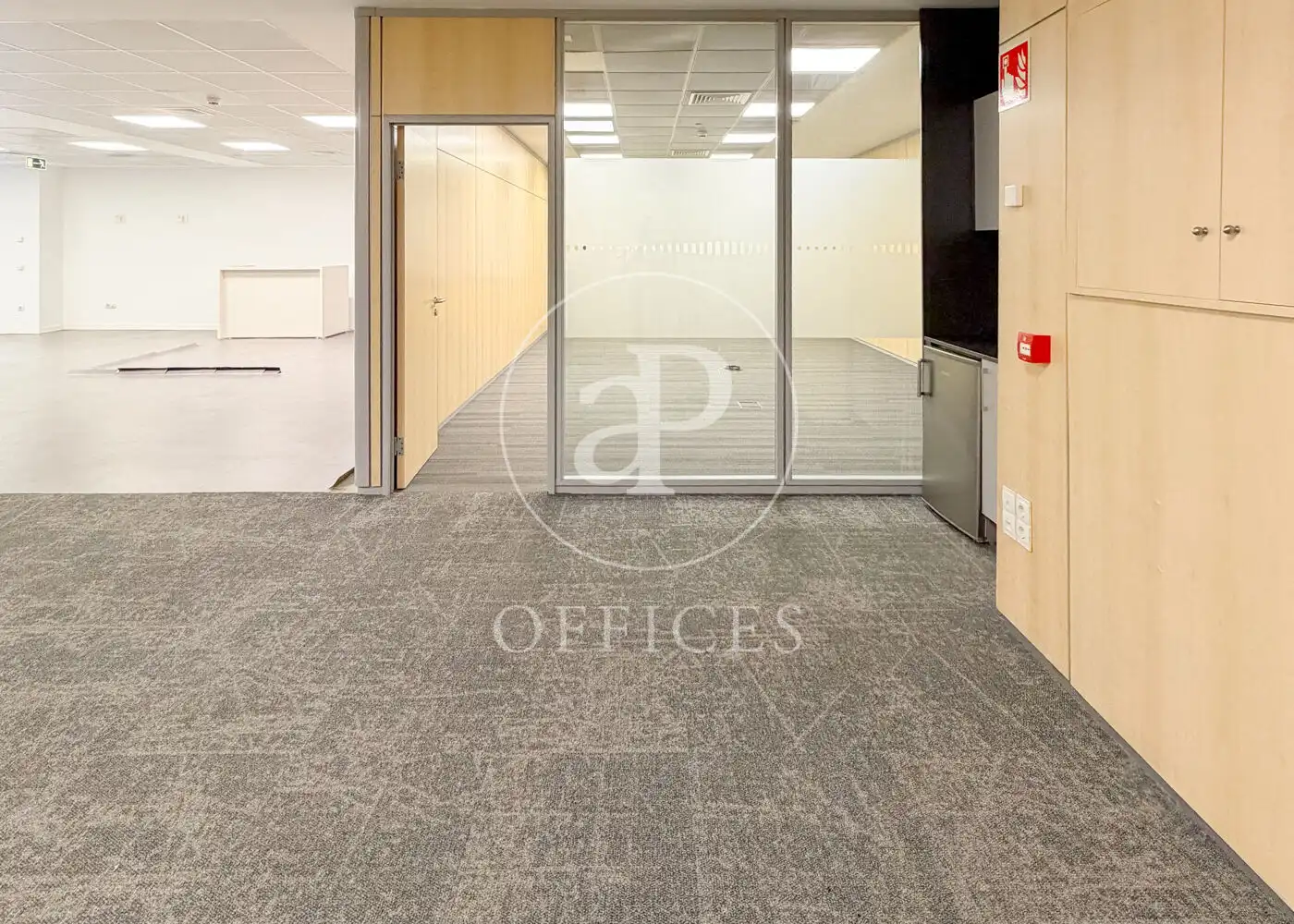 Büro zur Miete in Madrid mit Klimaanlage und Heizung
