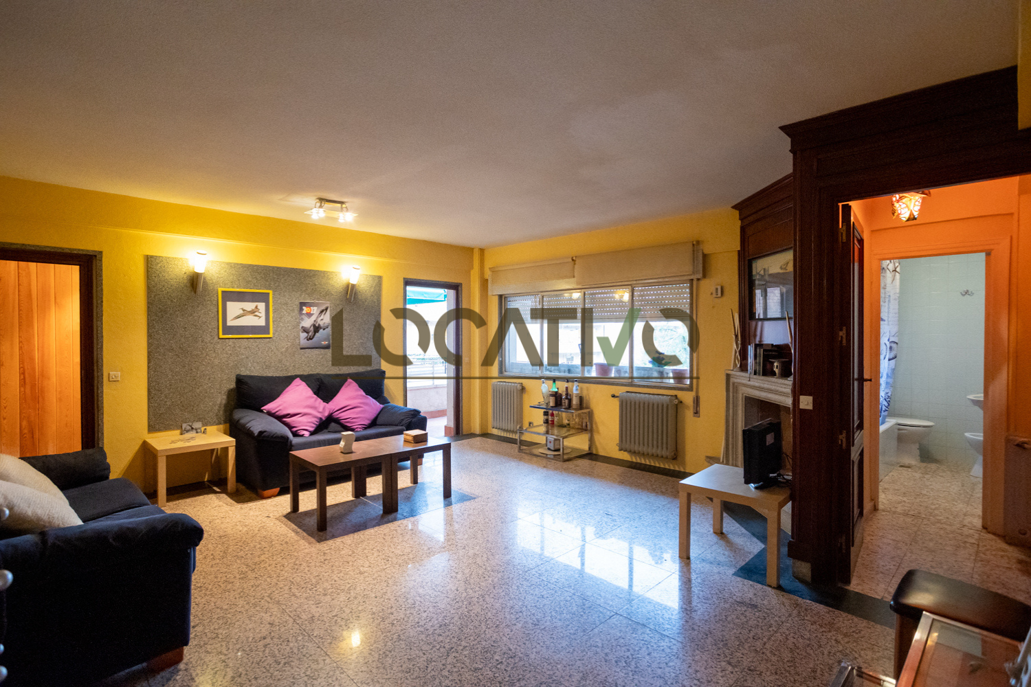 Sala d'estar de Pis en venda en Robledo de Chavela amb Calefacció i Terrassa