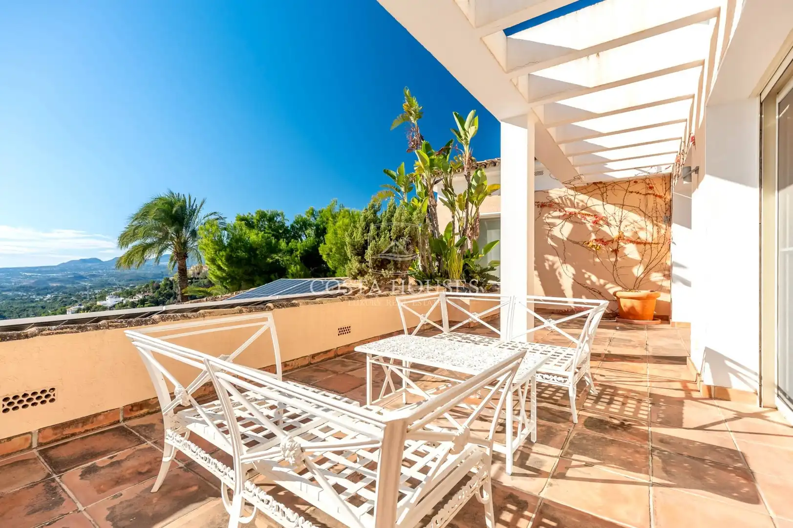 Terraza de Casa o chalet en venta en Altea con Aire acondicionado, Jardín privado y Terraza