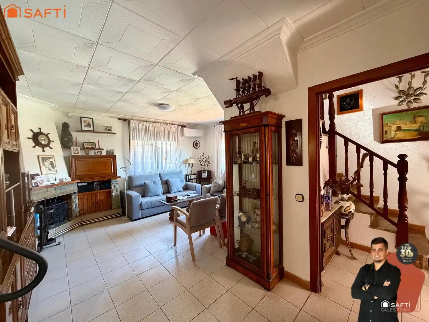 Sala de estar de Casa o chalet en venta en Pineda de Mar con Terraza y Balcón