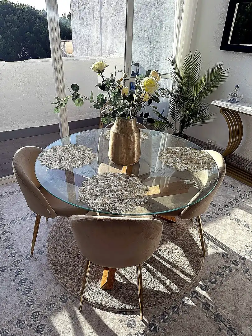 Dining room of Attic for sale in Mijas  with Air Conditioner, Terrace and Furnished