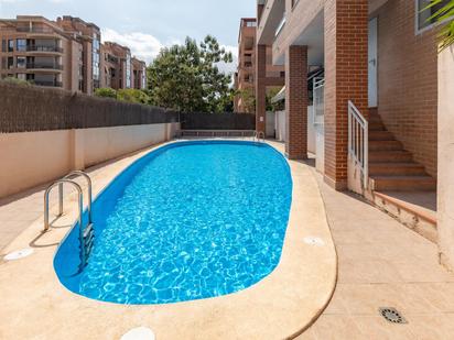 Swimming pool of Duplex for sale in  Valencia Capital  with Air Conditioner, Terrace and Balcony