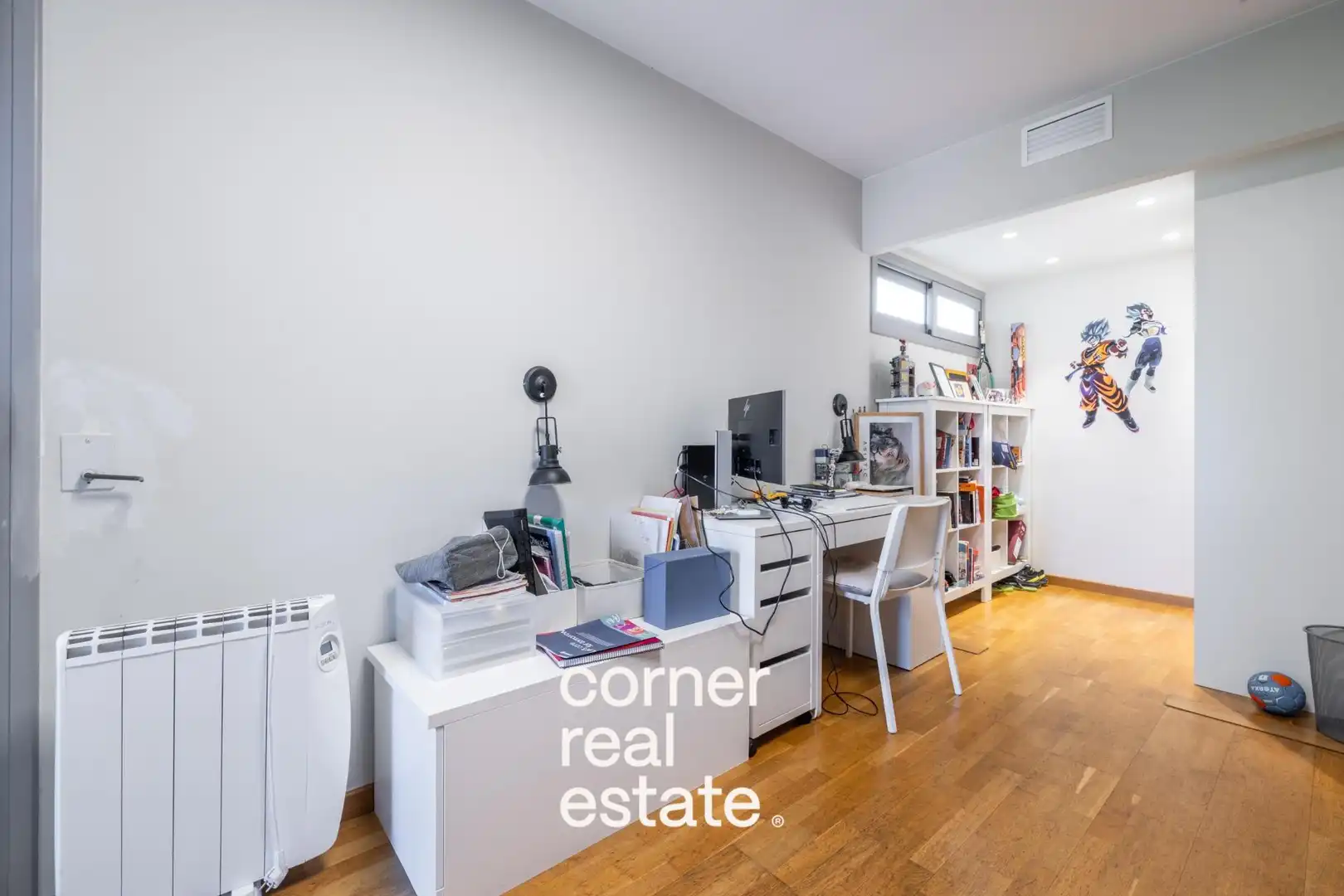 Vista exterior de Ático en venta en Sant Cugat del Vallès con Calefacción, Parquet y Terraza