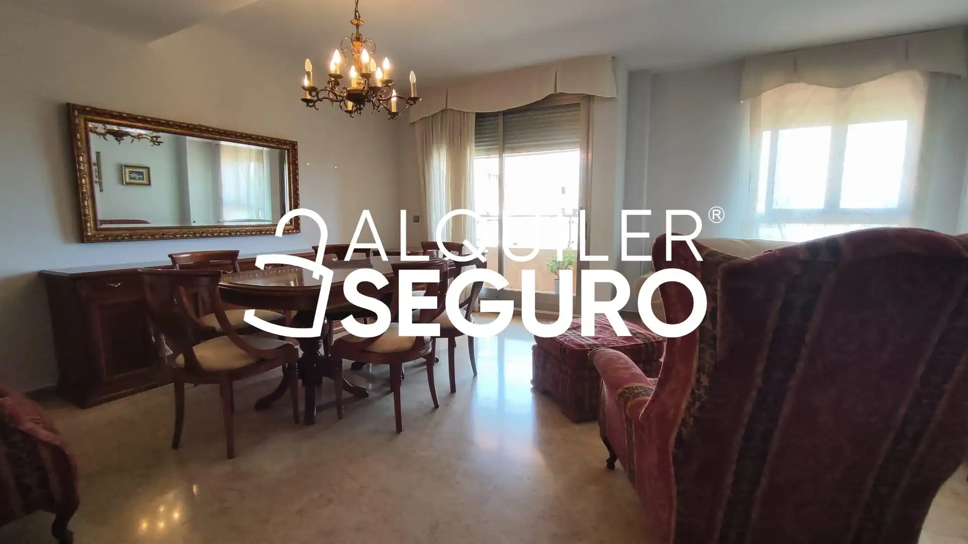 Dining room of Flat for rent in Torrent  with Air Conditioner, Terrace and Storage room