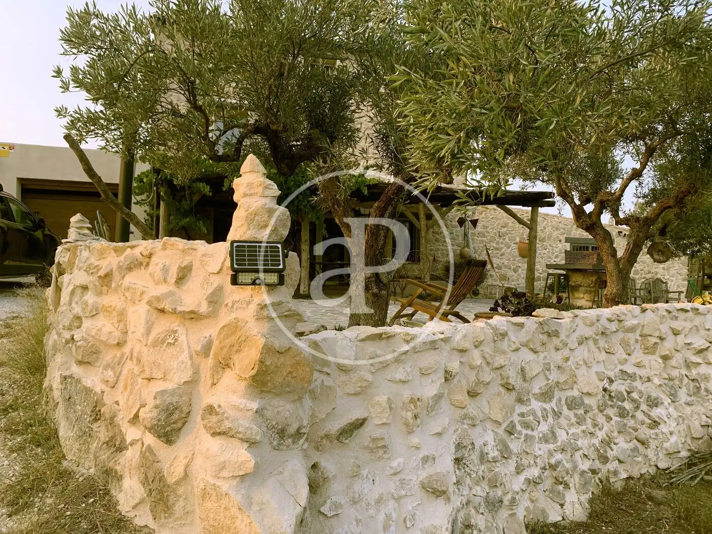 Jardí de Finca rústica en venda en Torremanzanas / La Torre de les Maçanes amb Calefacció, Jardí privat i Terrassa