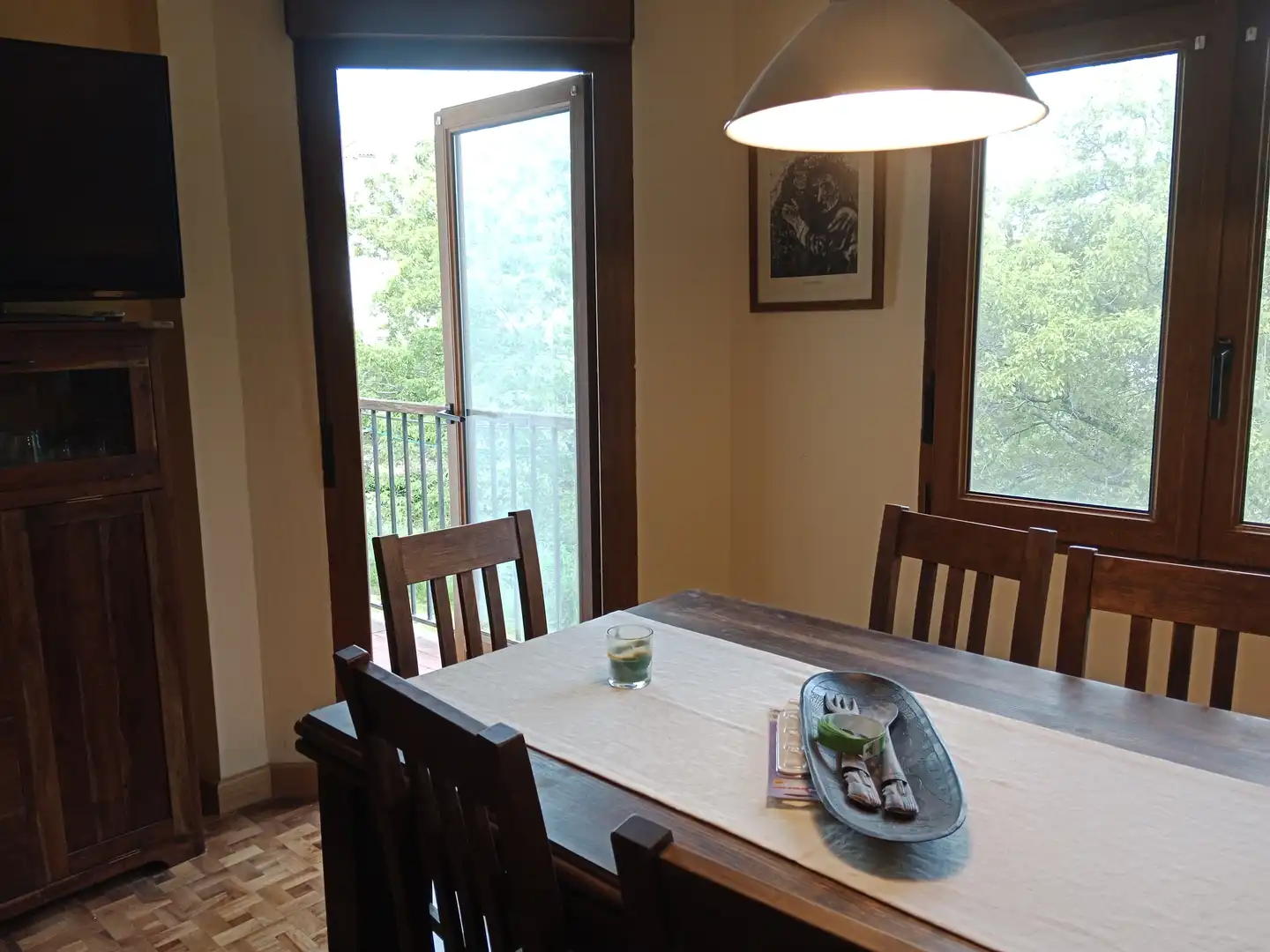 Esszimmer von Wohnungen zum Verkauf in Candelario mit Heizung, Parkett und Abstellraum