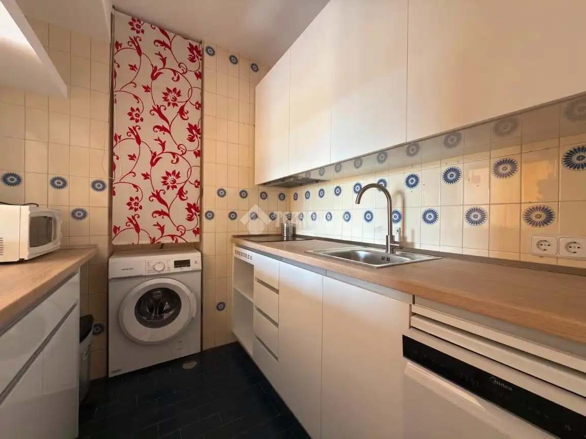 Cocina de Piso de alquiler en Madrid con Aire acondicionado, Calefacción y Terraza